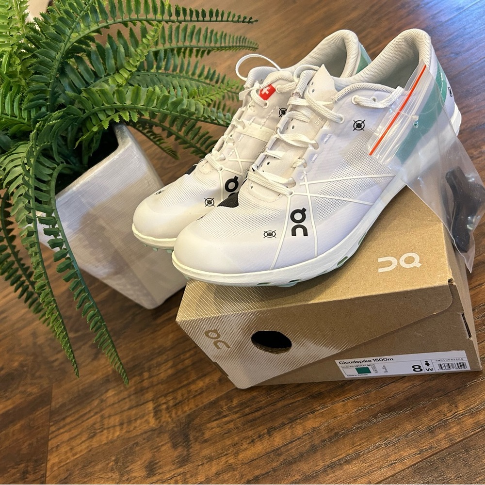 On Running White Athletic Shoes
